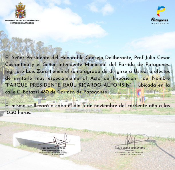 PARQUE PRESIDENTE RAÚL RICARDO ALFONSIN