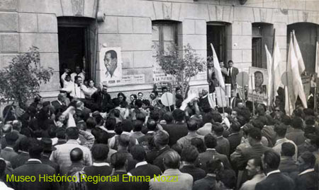 Acto peronista 600